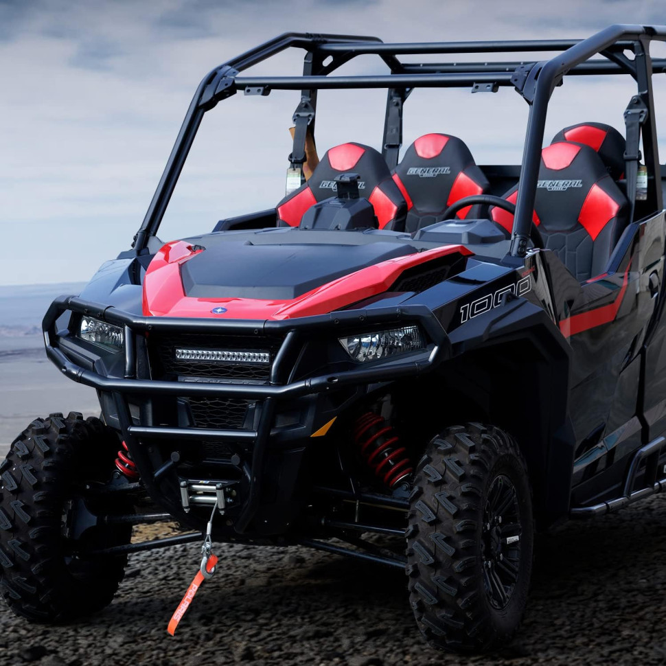 Комплект досборки переднего бампера Polaris General 2016+ 2881525 Kemimoto B0101-01801BK B0101-01801BK