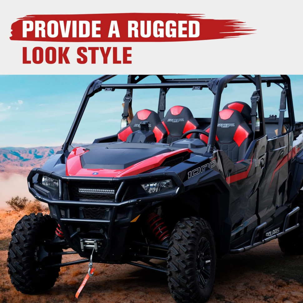 Комплект досборки переднего бампера Polaris General 2016+ 2881525 Kemimoto B0101-01801BK B0101-01801BK