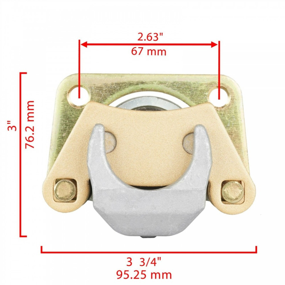 Тормозной суппорт задний правый для Polaris Ranger 500/570/800/900/1000 1911374 1912137 CR212