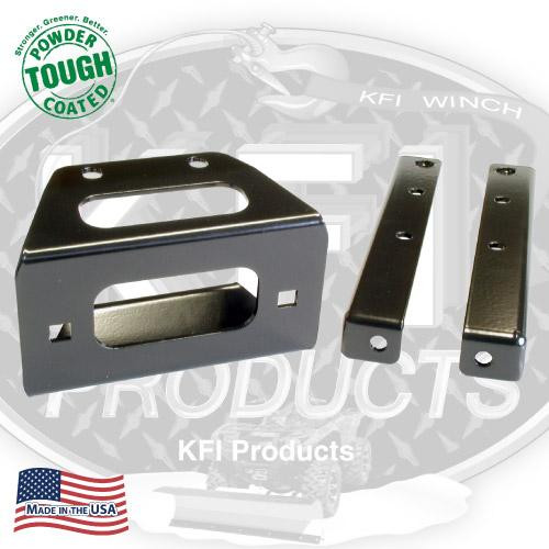Площадка для установки лебедки KFI Polaris Ranger RZR Winch Mount (Made in USA)