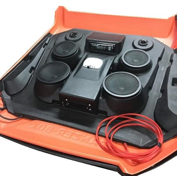 КРЫША ПЛАСТИКОВАЯ POLARIS RZR 1000 В СБОРЕ (АКУСТИКА AURA + УСИЛИТЕЛЬ + ПРИЕМНИК)