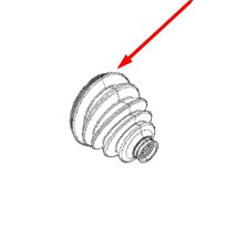 Пыльник шруса задний внешний для Can-Am Maverick X3 715900450