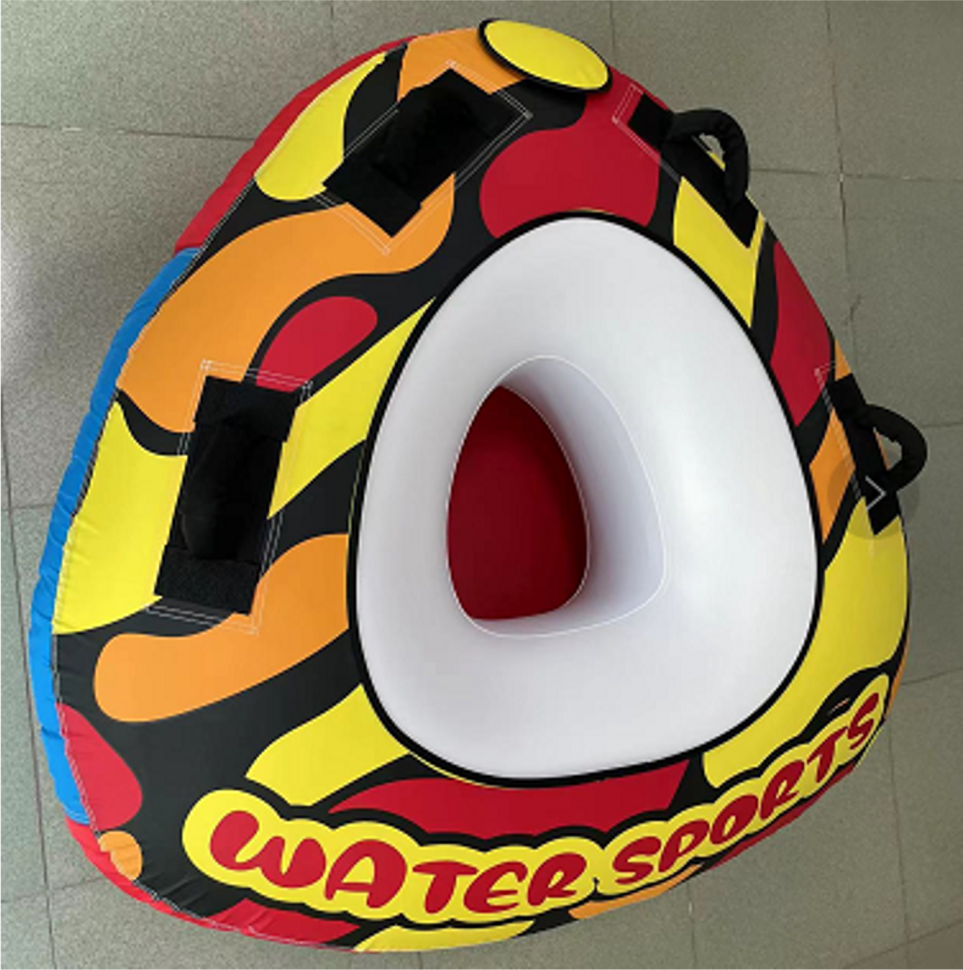 Ватрушка плюшка водный тюбинг одиночная RiderLab Triangle1 125х45см RL-TRG1