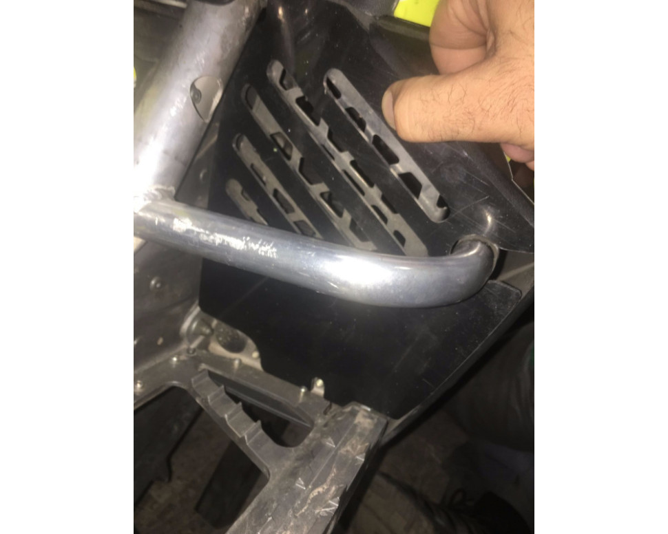 Защита от снега для снегоходов Polaris (Платформа Axys 2016-*)  SNOW-GUARD-AXYS