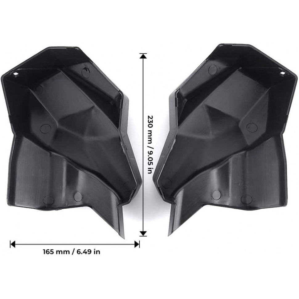 Пластиковые накладки Can-Am Maverick X3 /X3 MAX B0111-06201BK B0111-06201BK