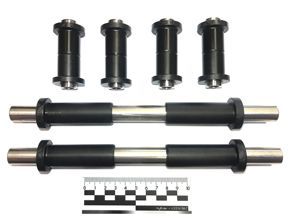 Комплект втулок передней подвески GorillaWorks для Polaris RZR 800, 900 50-1095 х2 / 50-1092 х2 5137104 5138791 5439732 5436973 5136100 5439730 1543367 GW900RZR