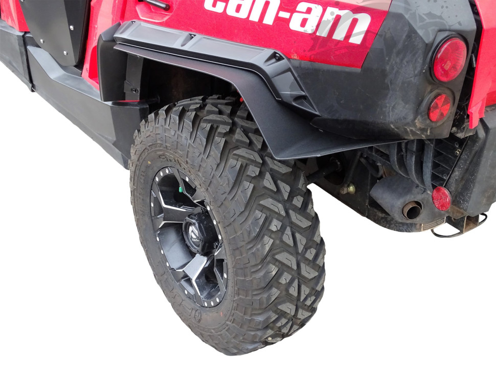 Расширители арок MudBusters для штатных расширителей CanAm Commander MB-COMXTMAX+4