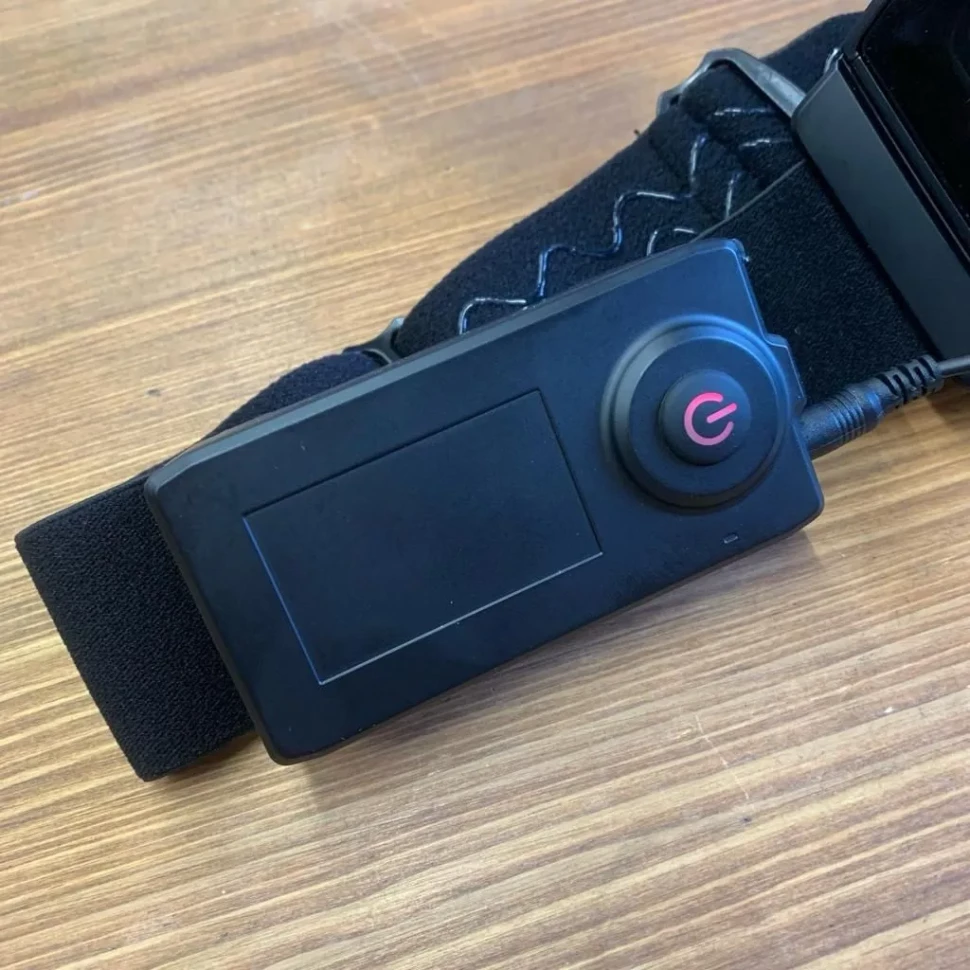 Снегоходные очки с подогревом HeatVue Dual pink lens (розовая линза) w/c HB-20A-pink-w/c