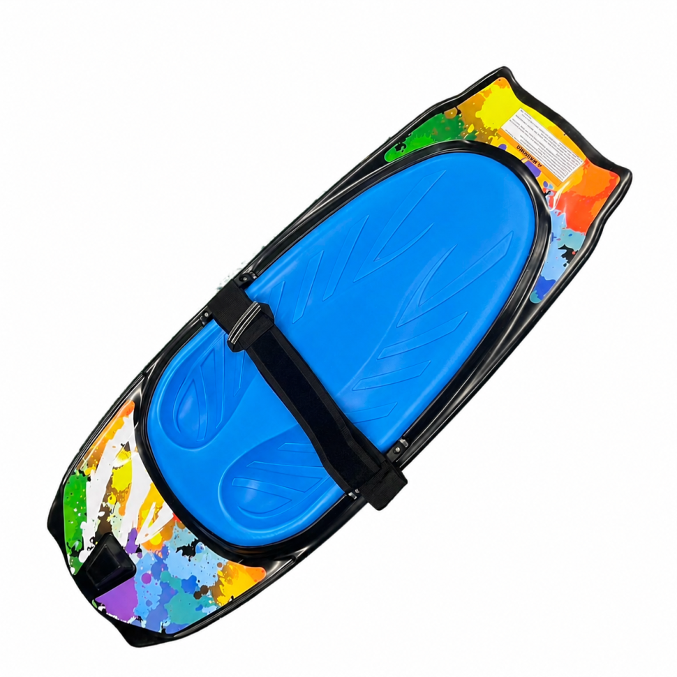 Ниборд (kneeboard) Iboard черный с графикой SLKB10 128х53х11