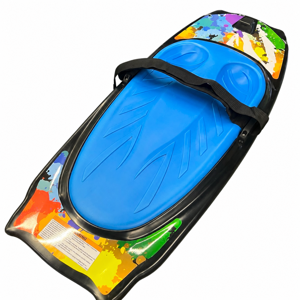 Ниборд (kneeboard) Iboard черный с графикой SLKB10 128х53х11