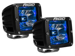 Подсветка Rigid Radiance Pod (3 светодиода)  -  Синяя подсветка (пара)