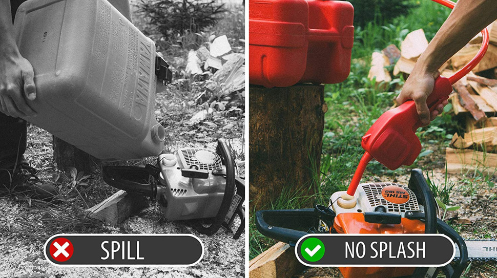 Сифон ручной для перекачки топлива Rider Lab HFP-02