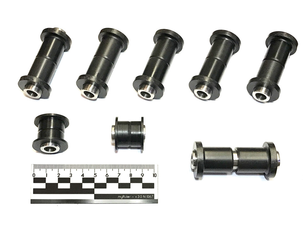 Комплект втулок передней подвески GorillaWorks для Polaris RZR1000 до 2016 года 50-1096 х2 / 50-1131 х2 5138276 5439874 5450095 5439874 5138797 GW1000RZR14-16