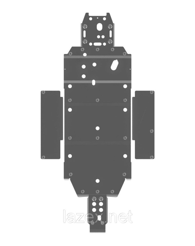 Защита днища квадроцикла Polaris Ranger RZR/RZR-S 40.1718