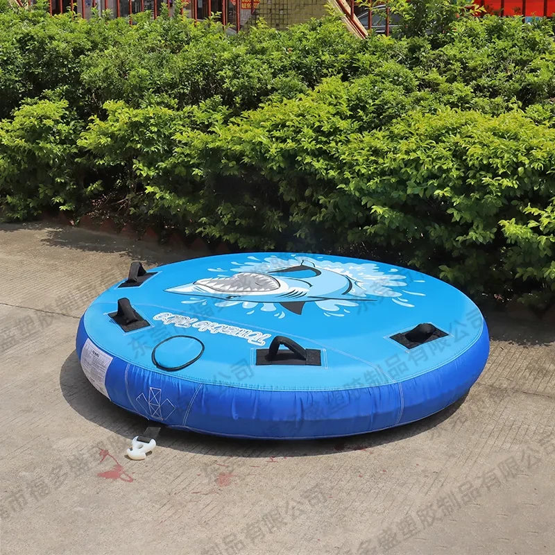 Ватрушка плюшка водный тюбинг двойная плоская RiderLab FLAT2 165х25см RL-FLAT2