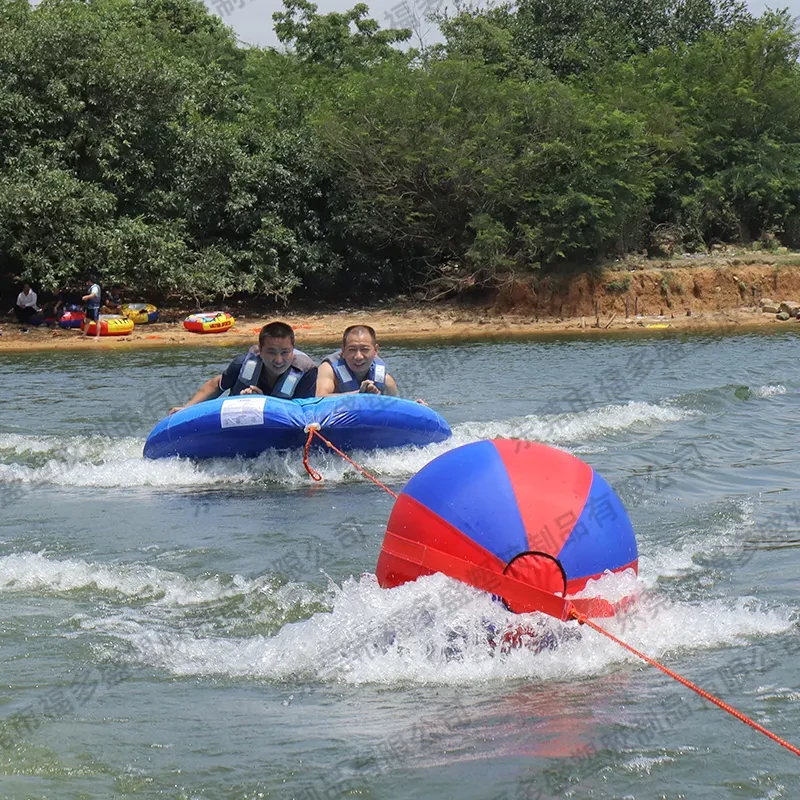 Ватрушка плюшка водный тюбинг двойная плоская RiderLab FLAT2 165х25см RL-FLAT2