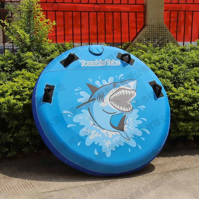 Ватрушка плюшка водный тюбинг двойная плоская RiderLab FLAT2 165х25см RL-FLAT2