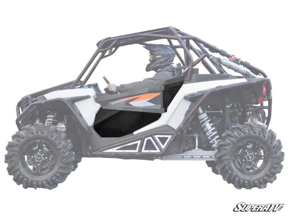 Нижние половинки дверей SuperATV для Polaris RZR - 1000 и TURBO DOOR-P-RZR1K-002-B1-00 2879509