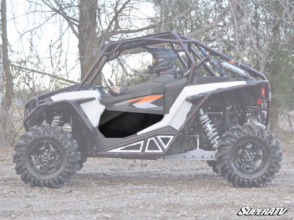 Нижние половинки дверей SuperATV для Polaris RZR - 1000 и TURBO DOOR-P-RZR1K-002-B1-00 2879509