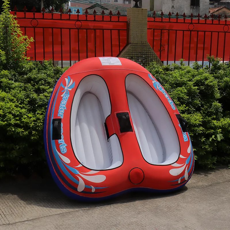 Ватрушка плюшка водный тюбинг двойная RiderLab TWIN2 170х175x30см RL-TWIN2