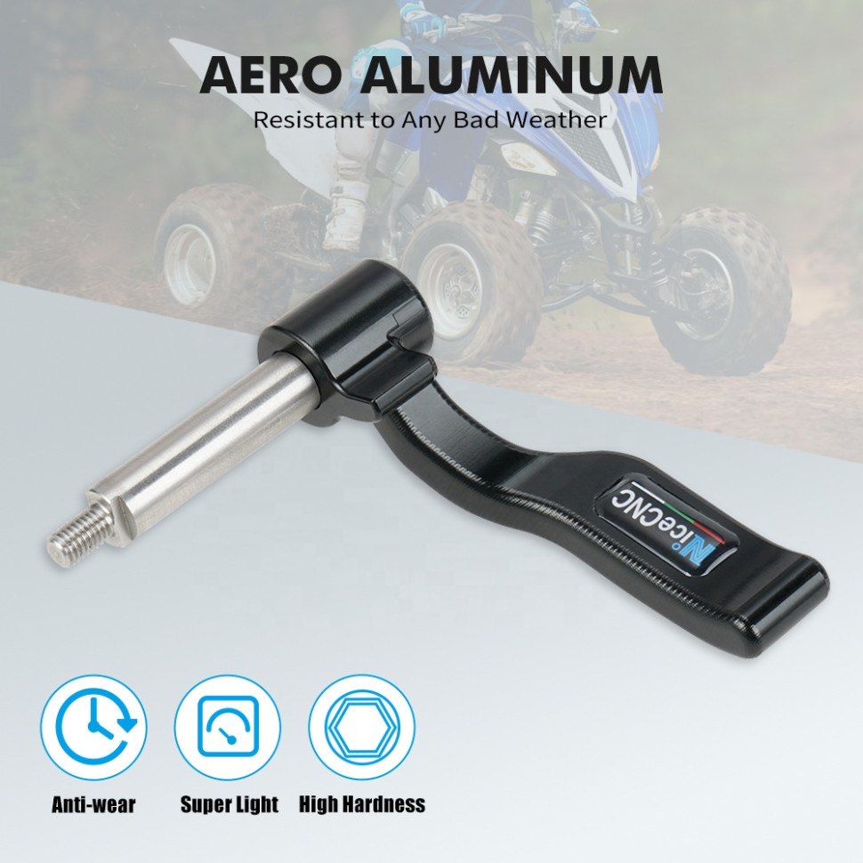 Курок газа алюминиевый NiceCNC для Yamaha 28P-2625G-00-00 A1B00701 A1B00704 Черный