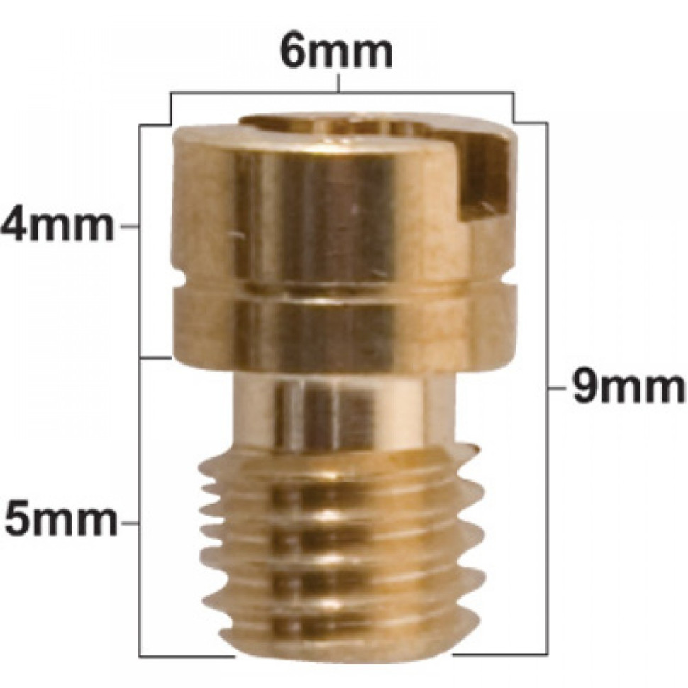 Жиклер карбюратора Mikuni серии N102/221 127,5 для Yamaha Grizzly 660/450/350 /Raptor 660/350/250 /Kodiak /Bruin /Polaris Outlaw /Predator /Kawasaki KFX 400 /Suzuki DR-Z /Z400/Z200  1267150008 1267150008