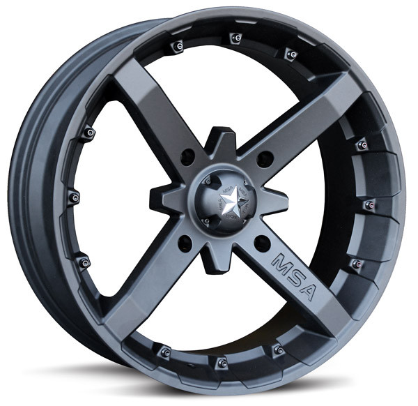 Колесные диски MSA M23 Battle Flat Black  R12/4-137