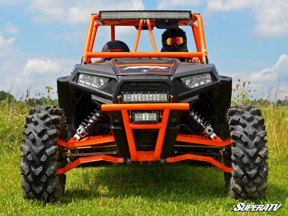 Передний бампер SuperAtv для Polaris RZR 1000 FBG-P-RZR1K-002-00 Синий