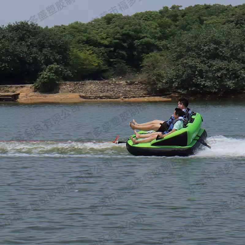 Ватрушка плюшка водный тюбинг двойная со спинкой желтая RiderLab Sofa2 155х160x65см RL-SOFA2