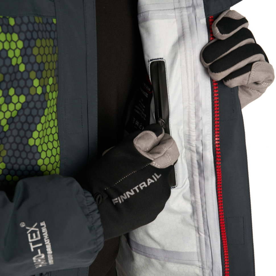 Куртка под вейдерсы зеленый камуфляж Finntrail Mudway 2000 CamoGreen FN-MYJ-CGN FN-MYJ-CGN