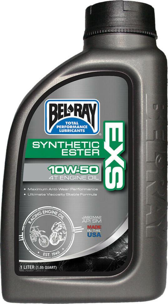 Моторное масло синтетическое для Polaris RZR BEL-RAY USA EXS Synthetic Ester 4T 10W-50 10W50 1л (на разлив) BEL-RAY-1 99160-B4LW 99160-B1LW