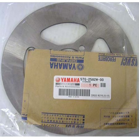 Тормозной диск задний оригинальный Yamaha YFZ450 04-05/Raptor 350 04-13 5TG-2582W-00-00 5TG-2582W-00-00