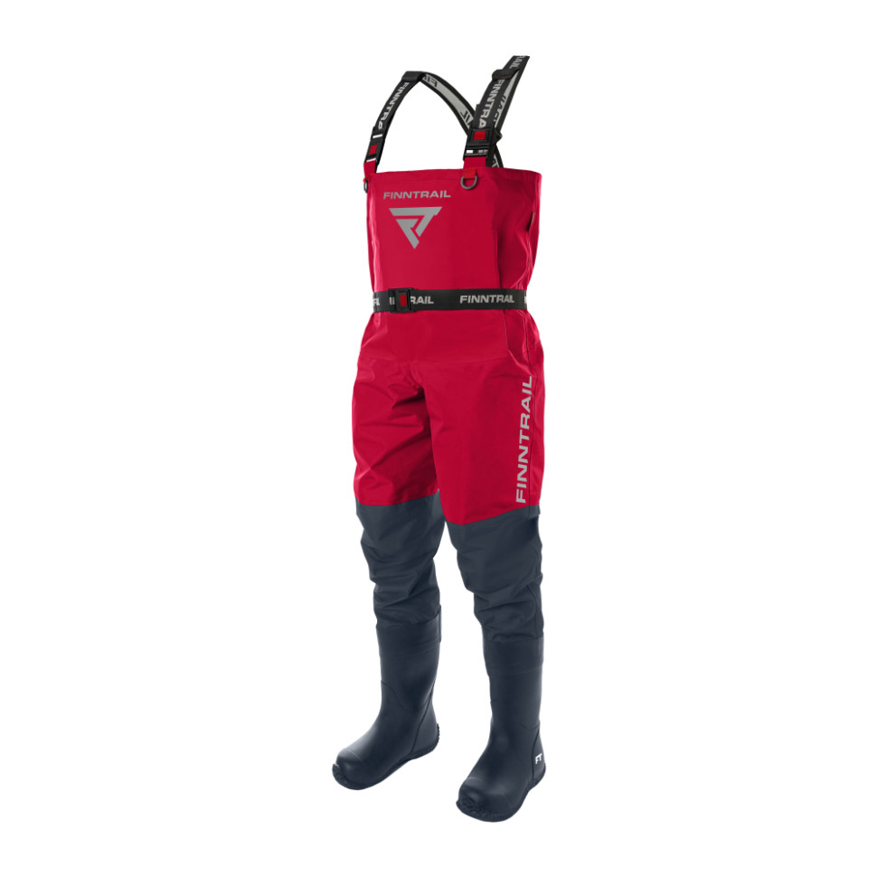 Вейдерсы детские Finntrail Airman Kids Red_N 5219Red Размер (134-140)