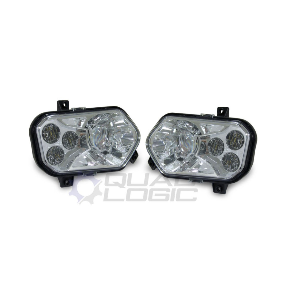 Комплект тюнинговых диодных LED фар для Polaris Sportsman /RZR 1000/850/800/570/500 2411593 /2411854 + 2411855 /2411594 /2410616 /2410615 /100-3353 100-3353