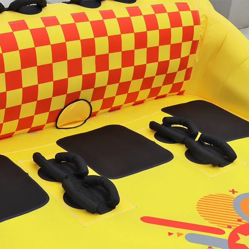 Ватрушка плюшка водный тюбинг тройная со спинкой RiderLab Sofa3 195х185x85см RL-SOFA3