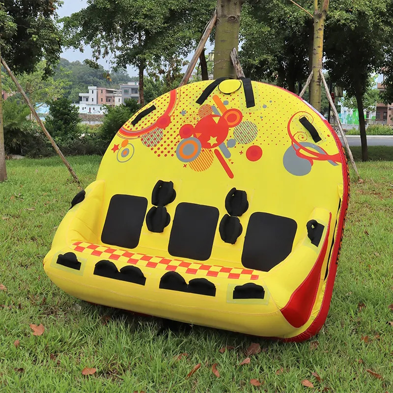 Ватрушка плюшка водный тюбинг тройная со спинкой RiderLab Sofa3 195х185x85см RL-SOFA3