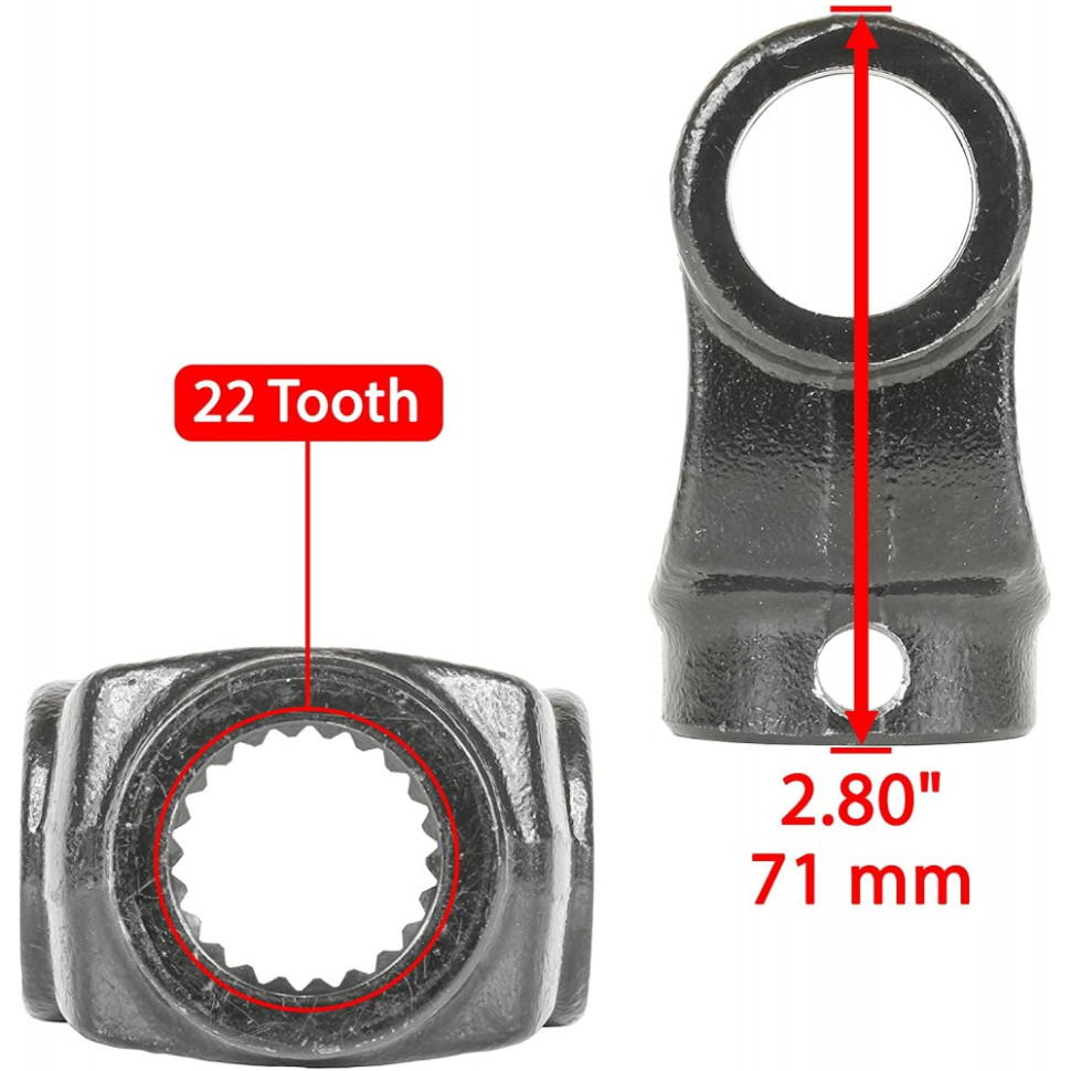 Вилка кардана для Polaris Sportsman, RZR 3235502 Caltric YO146 YO146