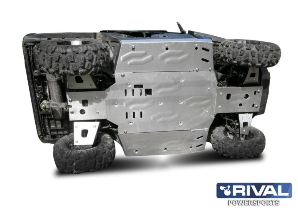 Комплект защиты днища UTV Tracker 800-3 (6 частей) (2013-) 444.6821.2