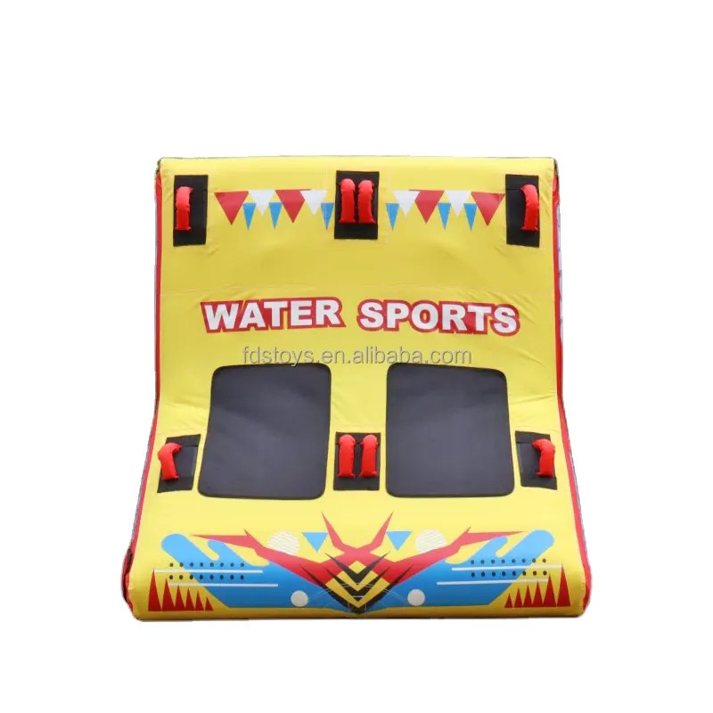 Ватрушка плюшка водный тюбинг двойная со спинкой RiderLab Seven2 165х130x70см RL-SEVEN2