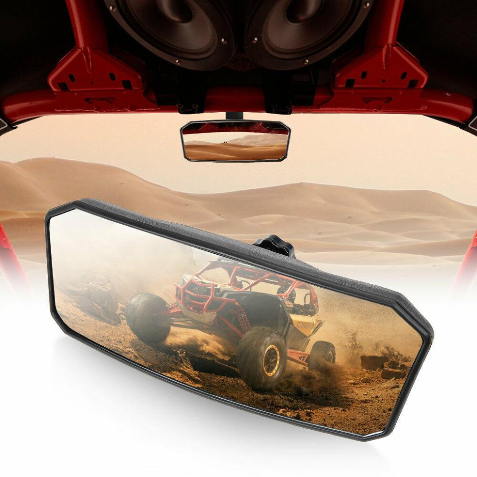 Центральное зеркало заднего вида панорамное Can-Am Maverick Trail /Maverick Sport Kemimoto B0106-03102BK B0106-03102BK