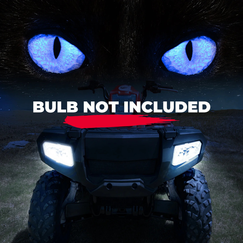 Комплект корпусов фар передних (левая + правая) Kemimoto для Polaris Sportsman 500/700/800 (2005-2013) 2410735 / 2410736 B0801-03801CL