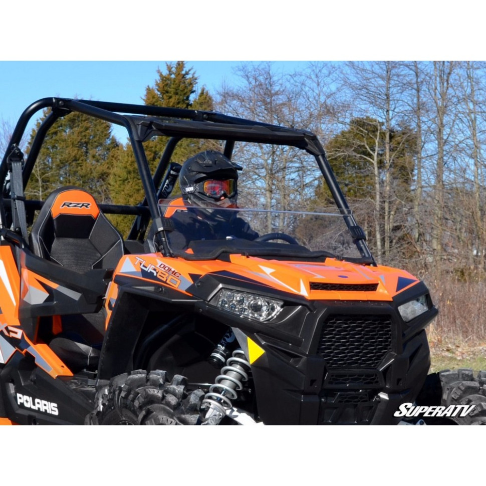 Половинка стекла для UTV Polaris RZR 1000 /RZR 900 /RZR Turbo 14-18 FTVWS007 /HWS-P-RZR1K-001-75 /HWS-P-RZR-1000 HWS-P-RZR-1000