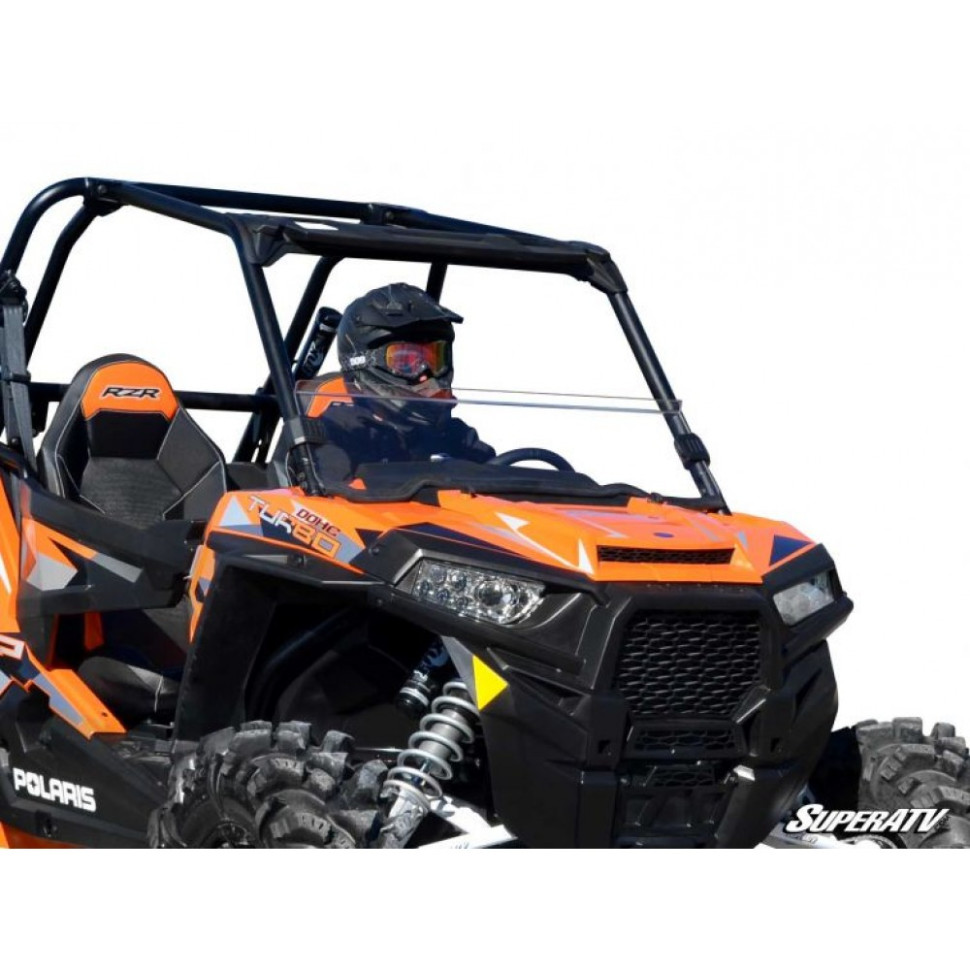 Половинка стекла для UTV Polaris RZR 1000 /RZR 900 /RZR Turbo 14-18 FTVWS007 /HWS-P-RZR1K-001-75 /HWS-P-RZR-1000 HWS-P-RZR-1000