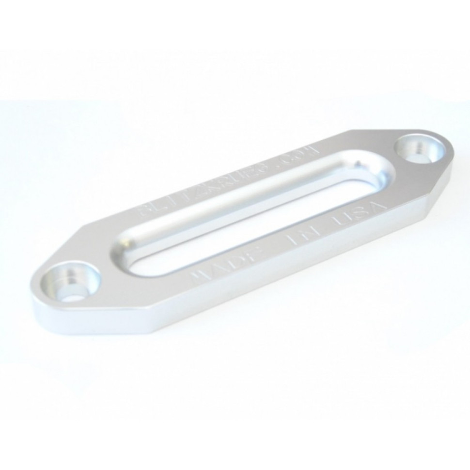 Клюз алюминиевый для лебедок 154мм с синтетическим тросом серебро TSK1655 TSK1655