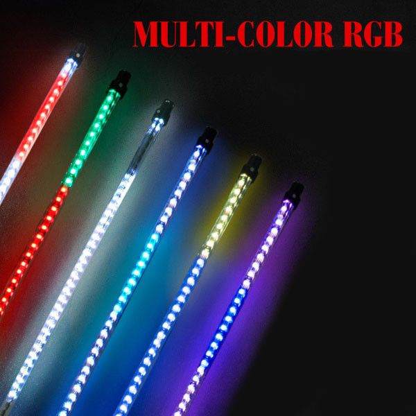 Флагшток RGB переливающийся с LED подсветкой и пультом управления TR802-09 TR802-12 TR802-15  0,9 м