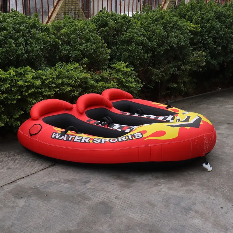 Ватрушка плюшка водный тюбинг тройная RiderLab UFO3 195х185x85см RL-UFO3