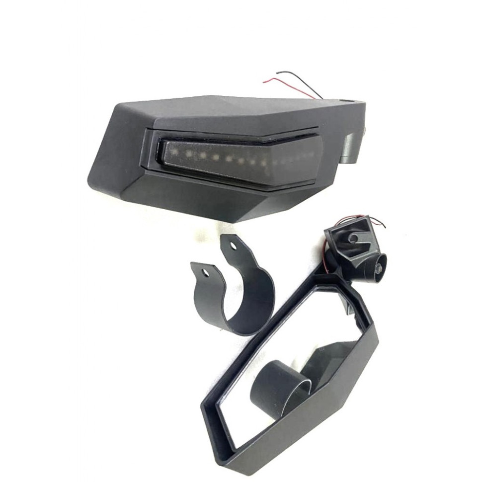 Зеркала боковые с поворотником для UTV Polaris RZR Pro XP Premium 2883762 /RM82 RM82