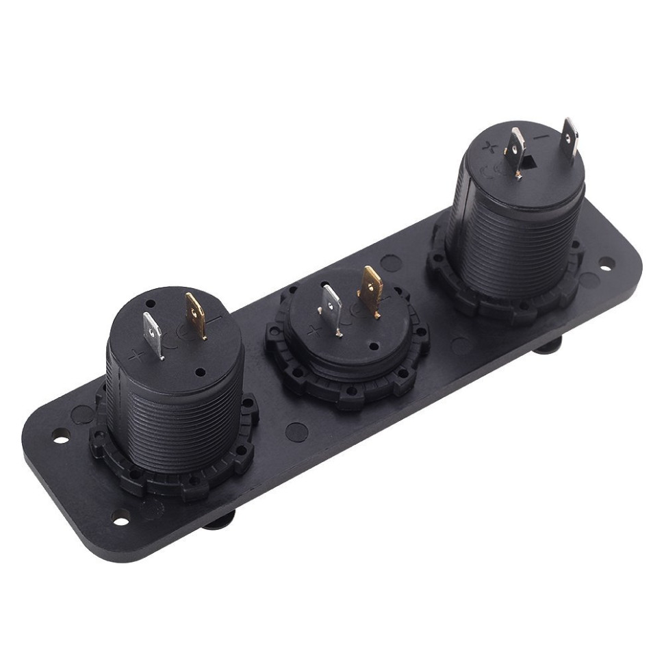 Модуль 3-в-1 Вольтметр, прикуриватель, USB PJH-RS-0377