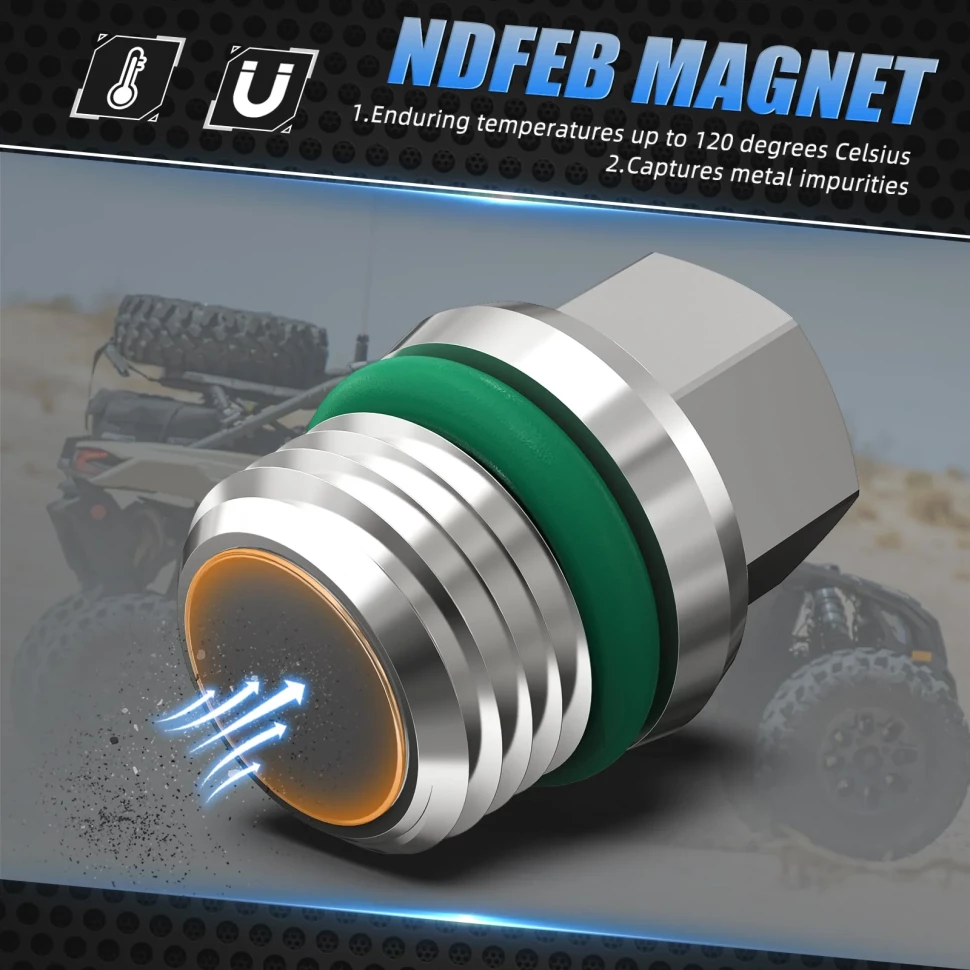 Пробка редуктора сливная магнитная Niche Can-Am X3 Defender HD10 32H1125900 715900563