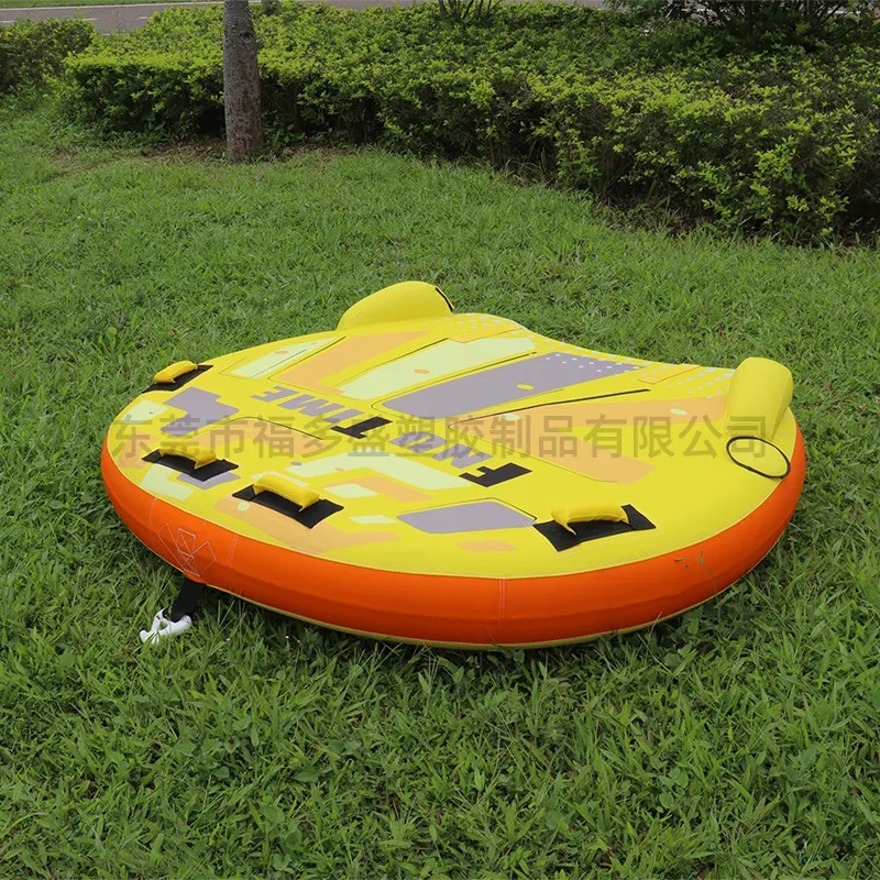 Ватрушка плюшка водный тюбинг двойная плоская RiderLab FNUTIME 152х165х35см RL-FNUTIME